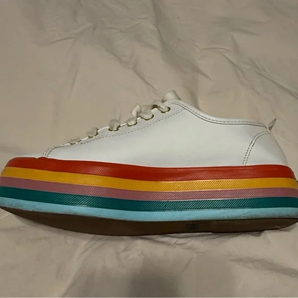 Keds Triple Up Platform Rainbow Sneakers - Picture 3 of 6